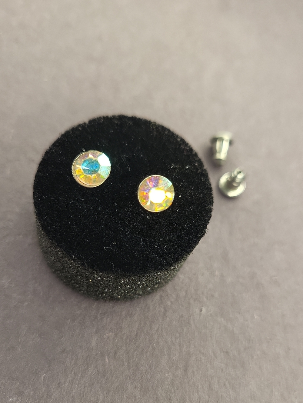 Aurora Crystal Stud Earrings